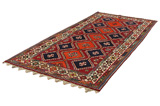 Yalameh - Qashqai Persian Rug 283x145 - Picture 2