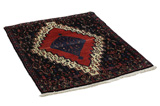 Senneh - Kurdi Persian Rug 109x83 - Picture 1